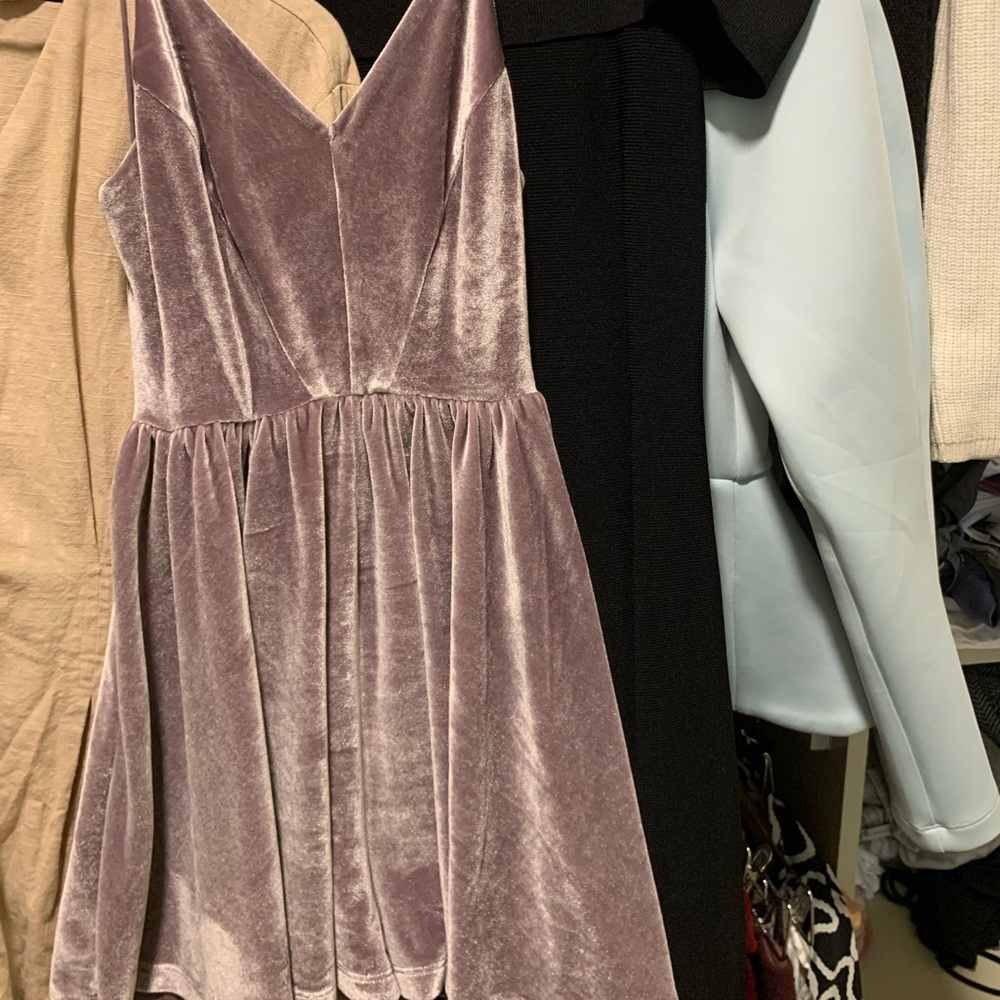 Urban Outfitter Velvet Jumpsuit